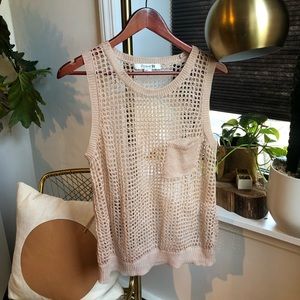 Forever 21 Linen Blend Knit tank
